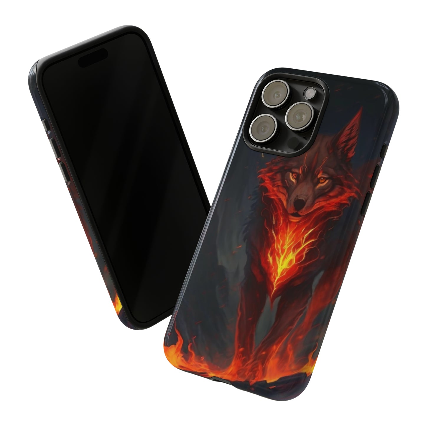 Red Glowing Fox  Tough Case