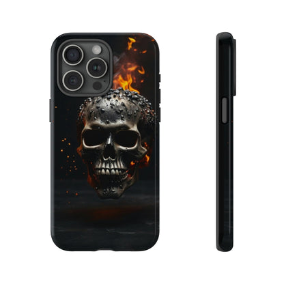 Fiery Skull Tough Case