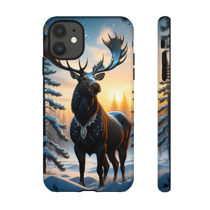 Winter Moose Tough Case