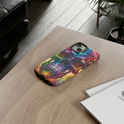 Psychedelic Skull Tough Case