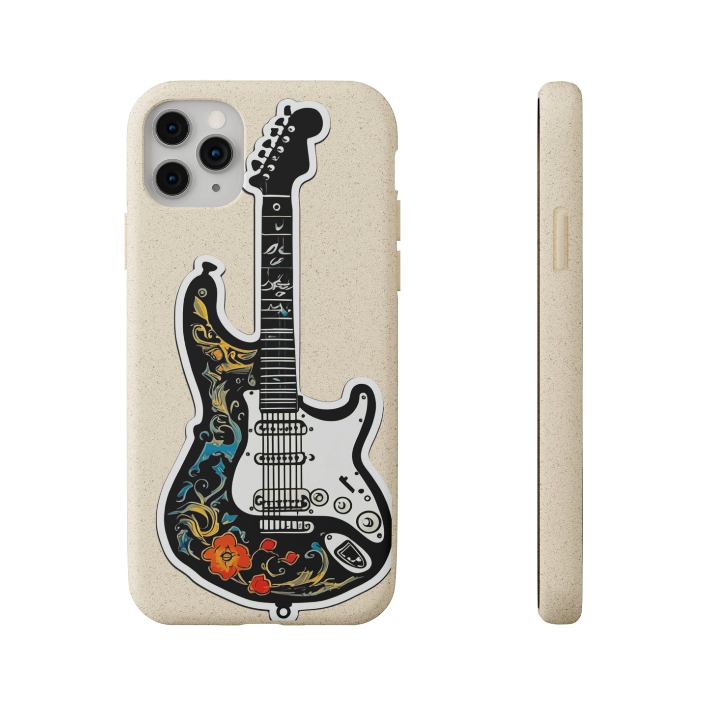 Artistic Guitar Trendy Biodegradable Cases