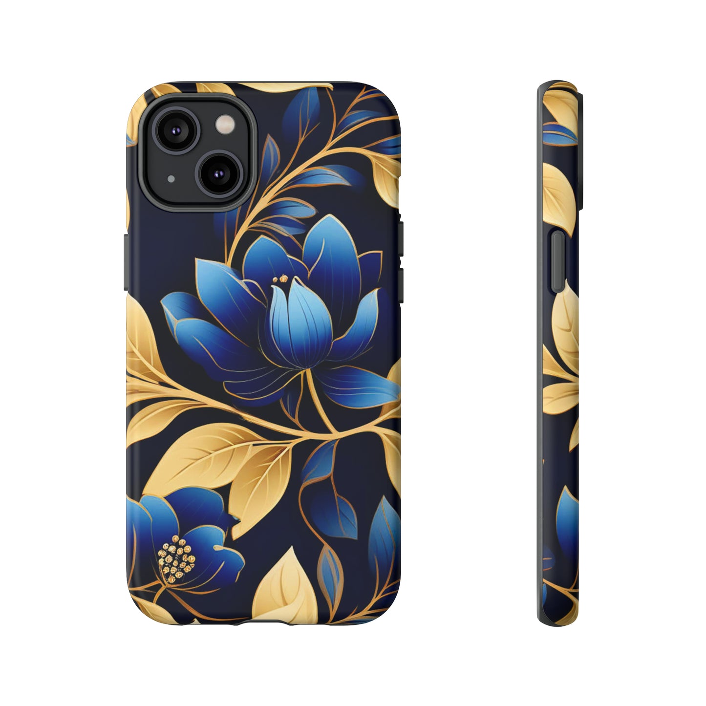 Blue Design Pattern Tough Case