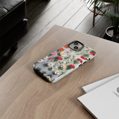 Flower Fall Tough Case