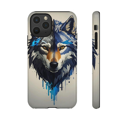 Blue wolf Tough Case