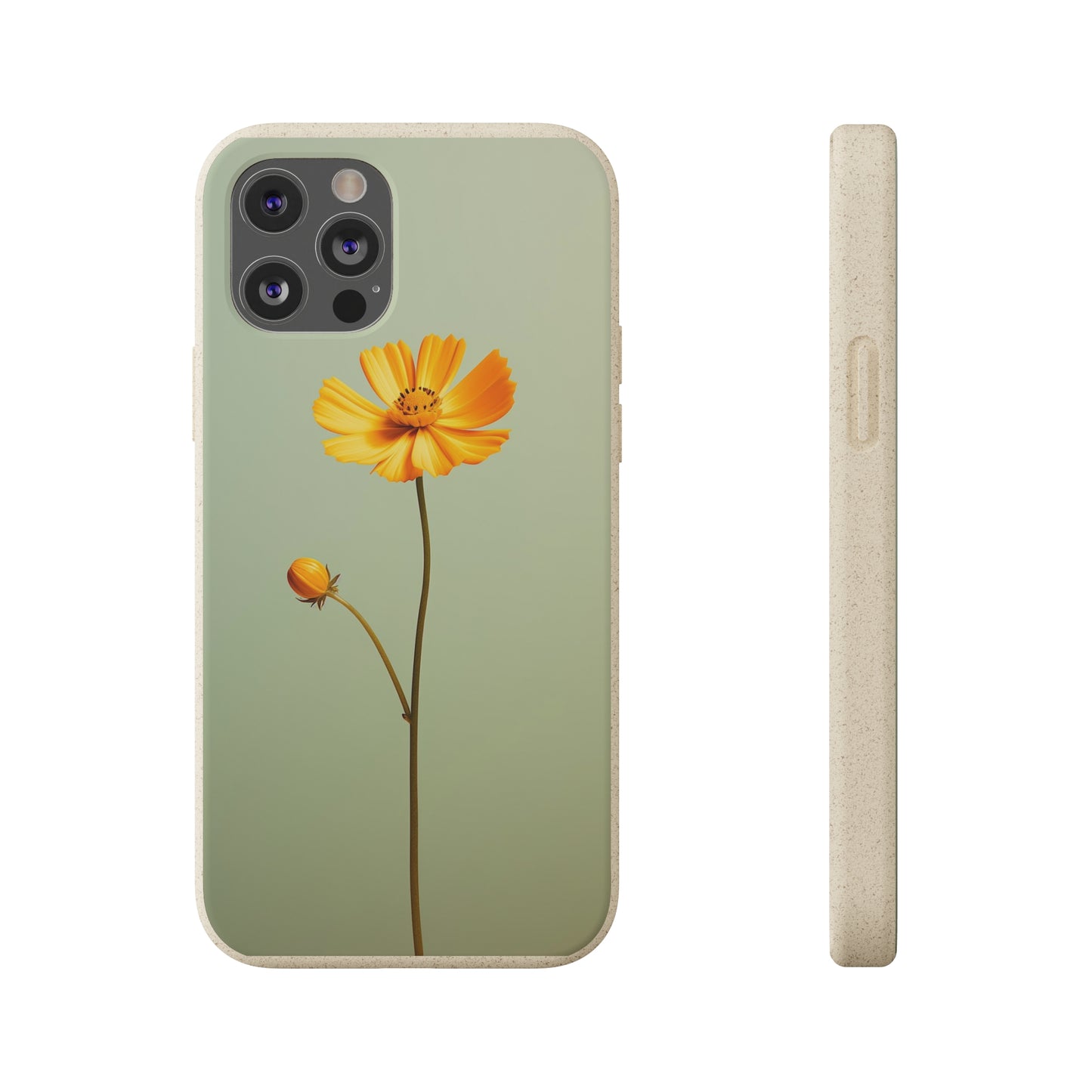 Lone Flower Biodegradable Case