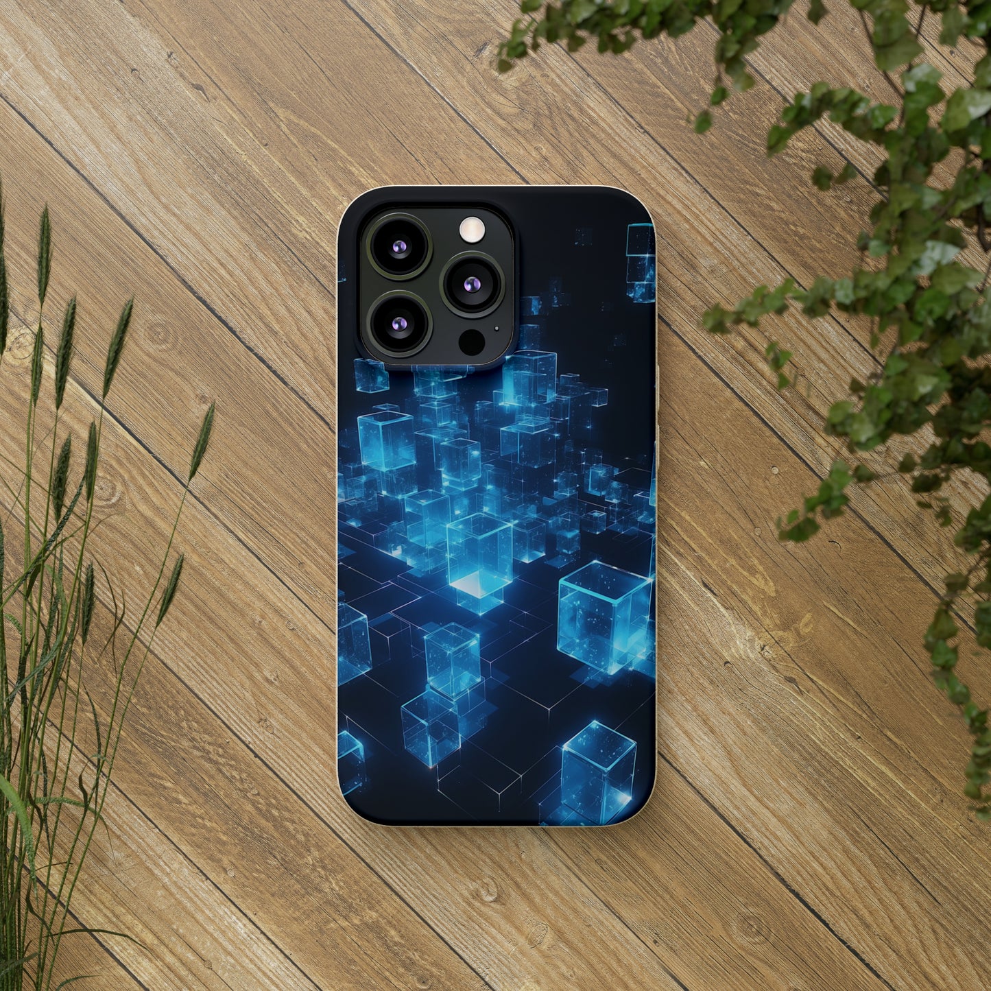 Pixelated Biodegradable Case