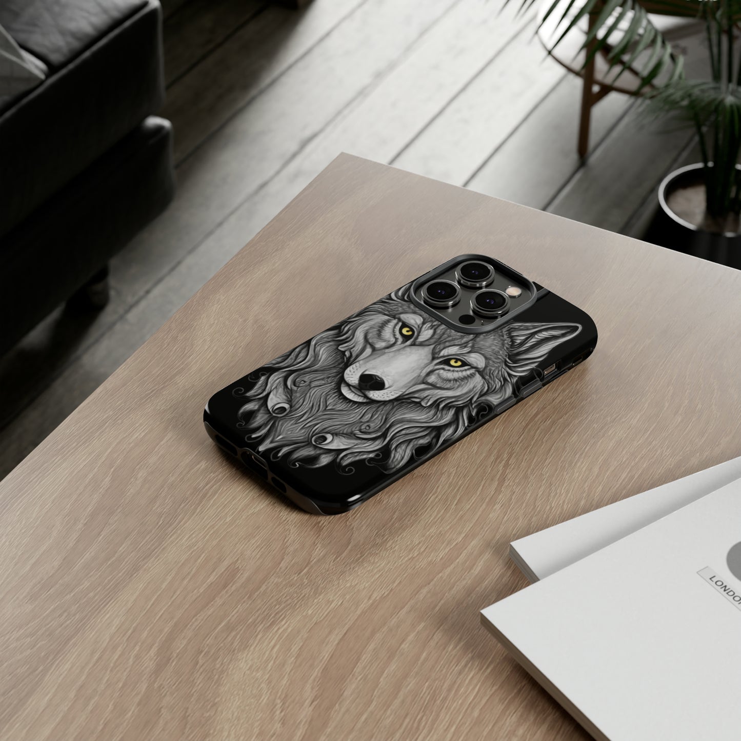 Wolf Pattern Tough Case