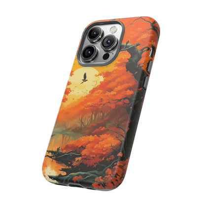 Sunset Tree Tough Case