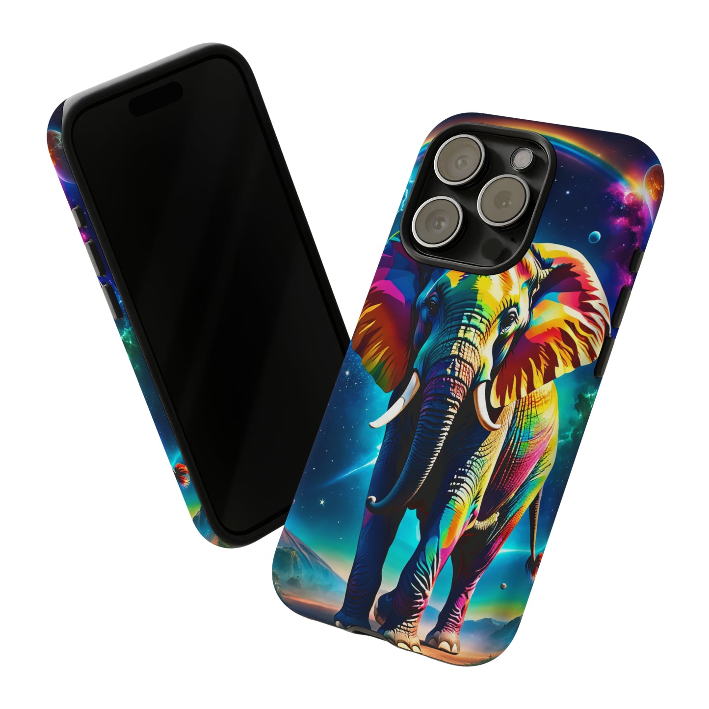 Psychedelic Elephant Tough Case