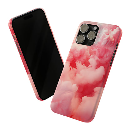 Pink Cloud Slim Phone Case - Colorwink