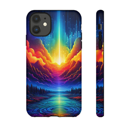 Rainbow Clouds Tough Case