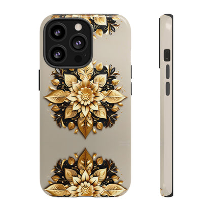 Golden Flower Tough Case