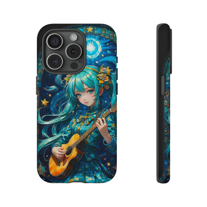 Guitar Girl Tough Case