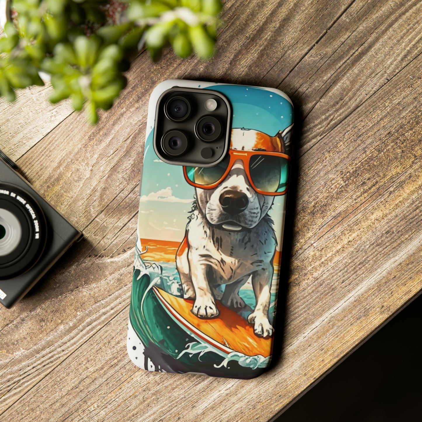 Dog Surfer Tough Case