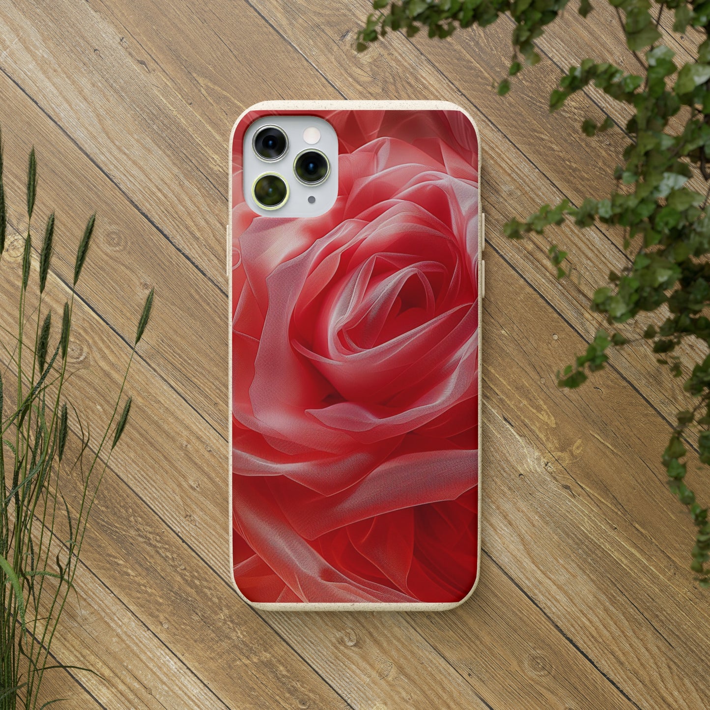 Cloth Flower art Biodegradable Case