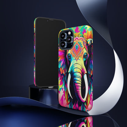 Psychedelic Elephant Tough Case