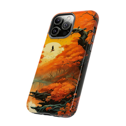 Sunset Tree Tough Case