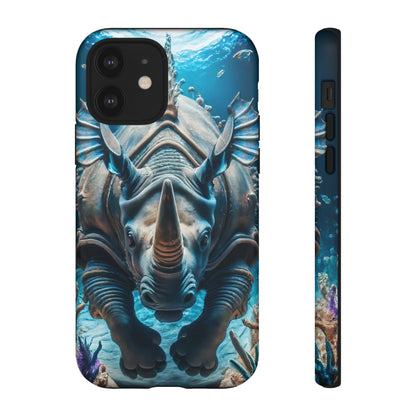 Water Rhinoceros Tough Case