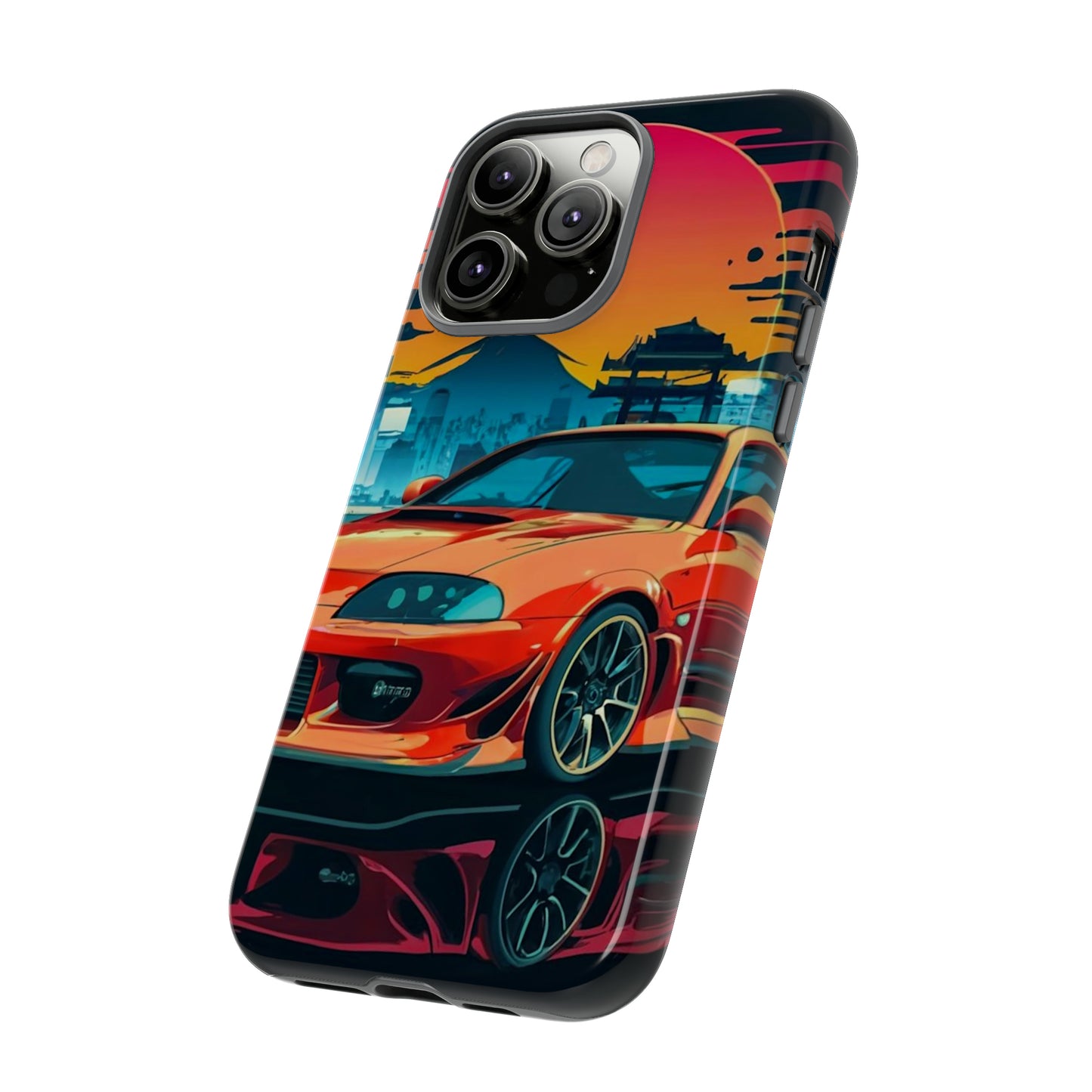 Anime Neon Car Tough Case