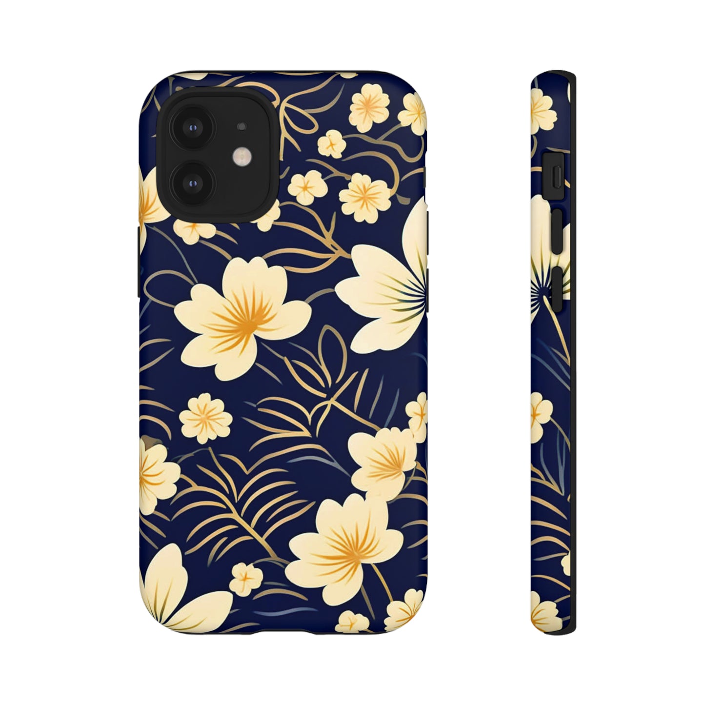 White Flower Art Tough Case