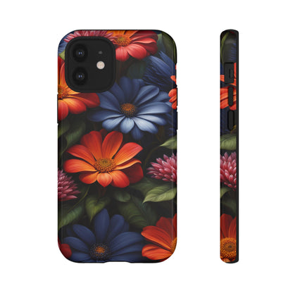 Flame Flowers Tough Case