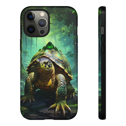 Vibrant Green Turtle Tough Case