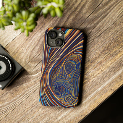 Spiral illusion Pattern Tough Case