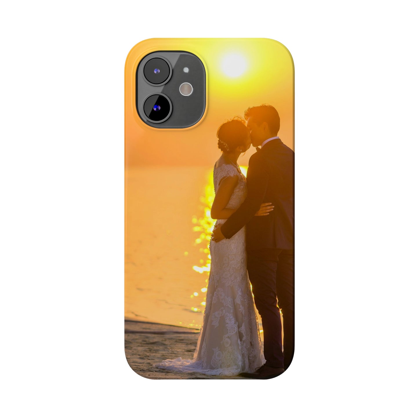 Just Married Slim Phone Case