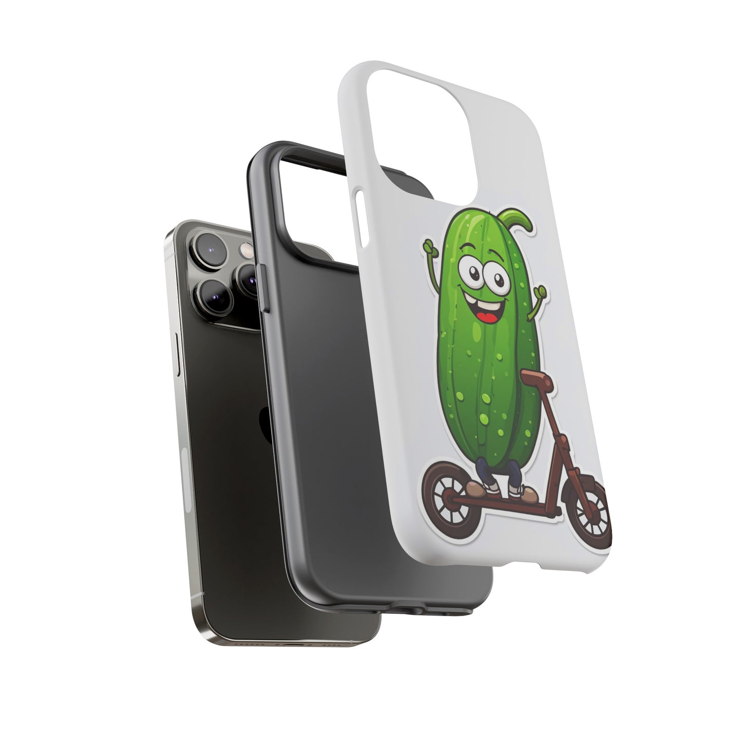 Cucumber on Scooter Tough Case