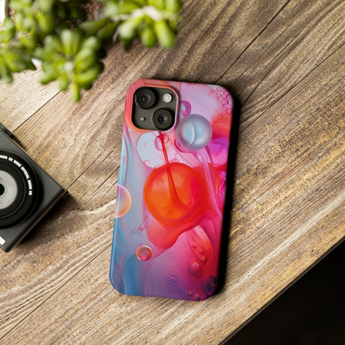 Abstract Painting Slim Phone Case - Colorwink