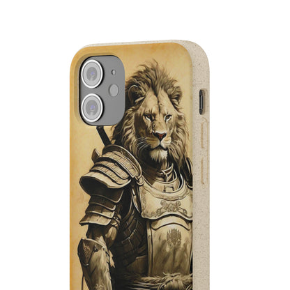 Lion Samurai Biodegradable Case