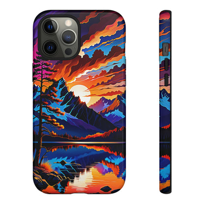 Mountain Sunset Tough Case