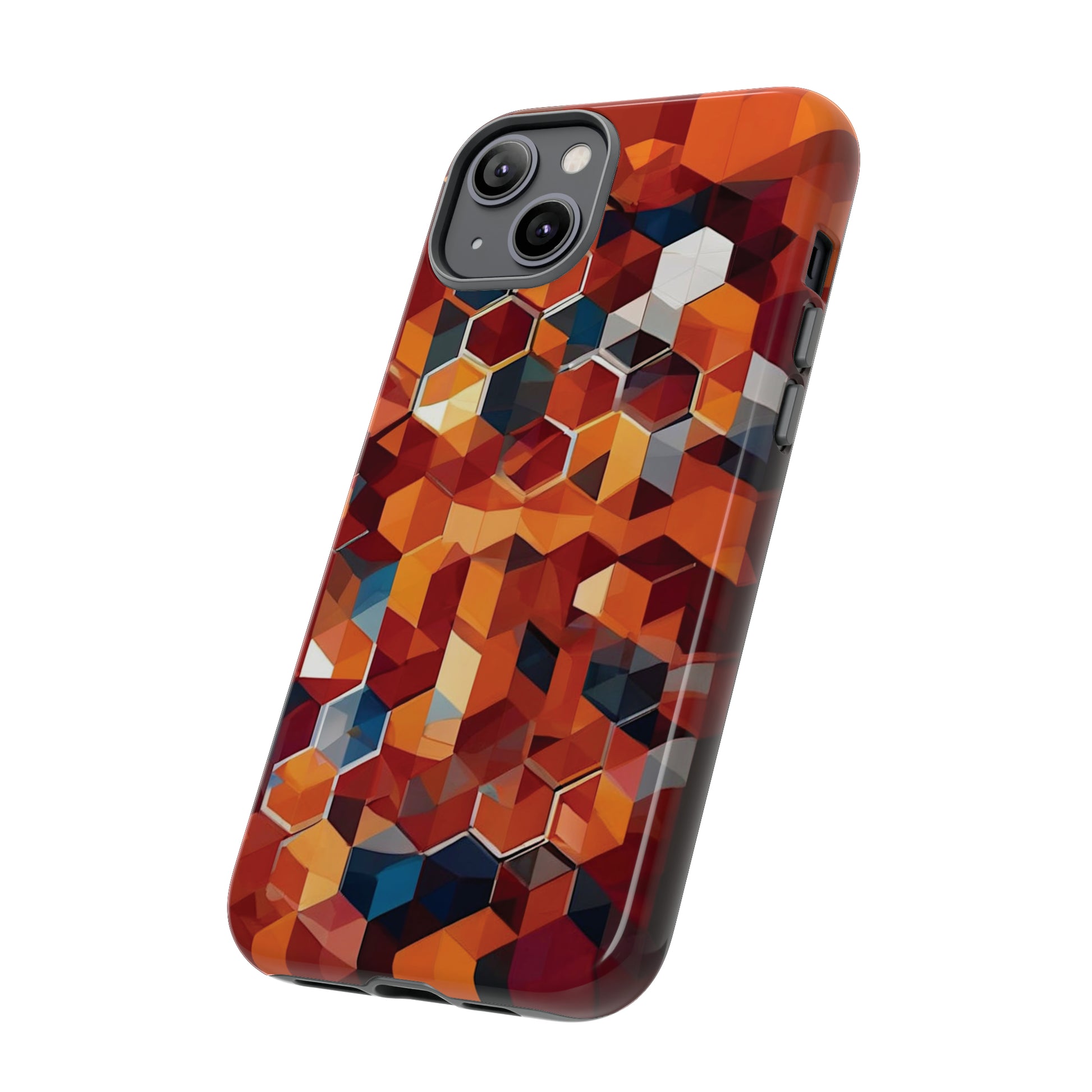 Honeycomb Design Tough Case - Colorwink