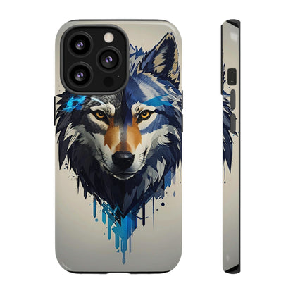 Blue wolf Tough Case