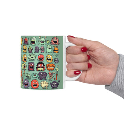 Friendly Monsters Coffee Mug