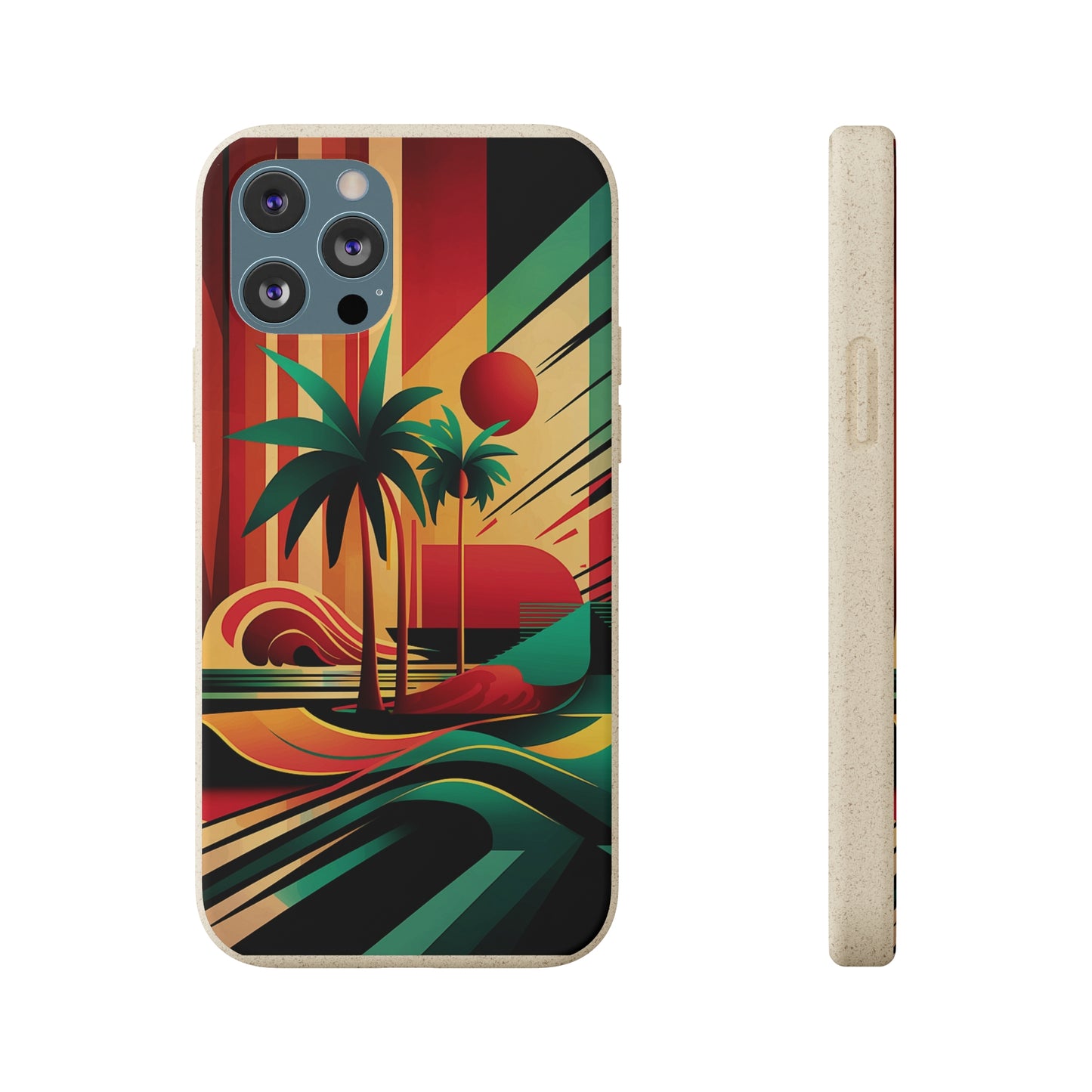 Beach Painting Biodegradable Case