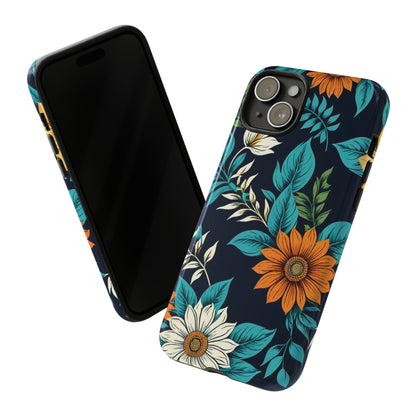 Flower Designs Pattern Tough Case