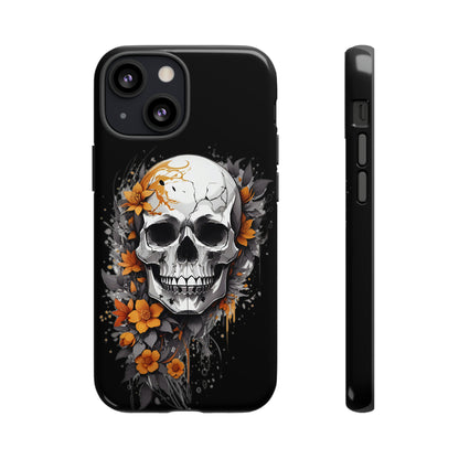 Skulls and Flowers Tough Case