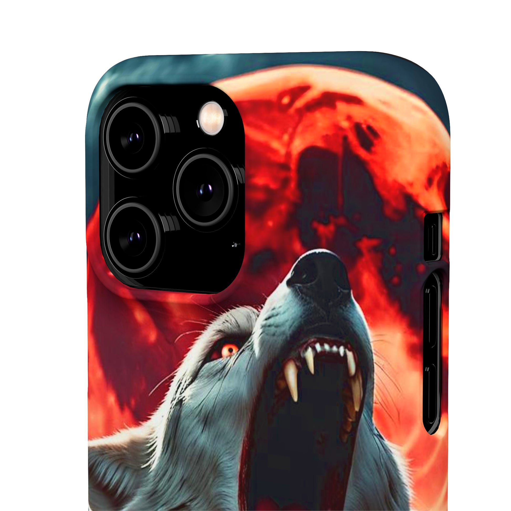 Fierce Wolf Snap Case - Colorwink