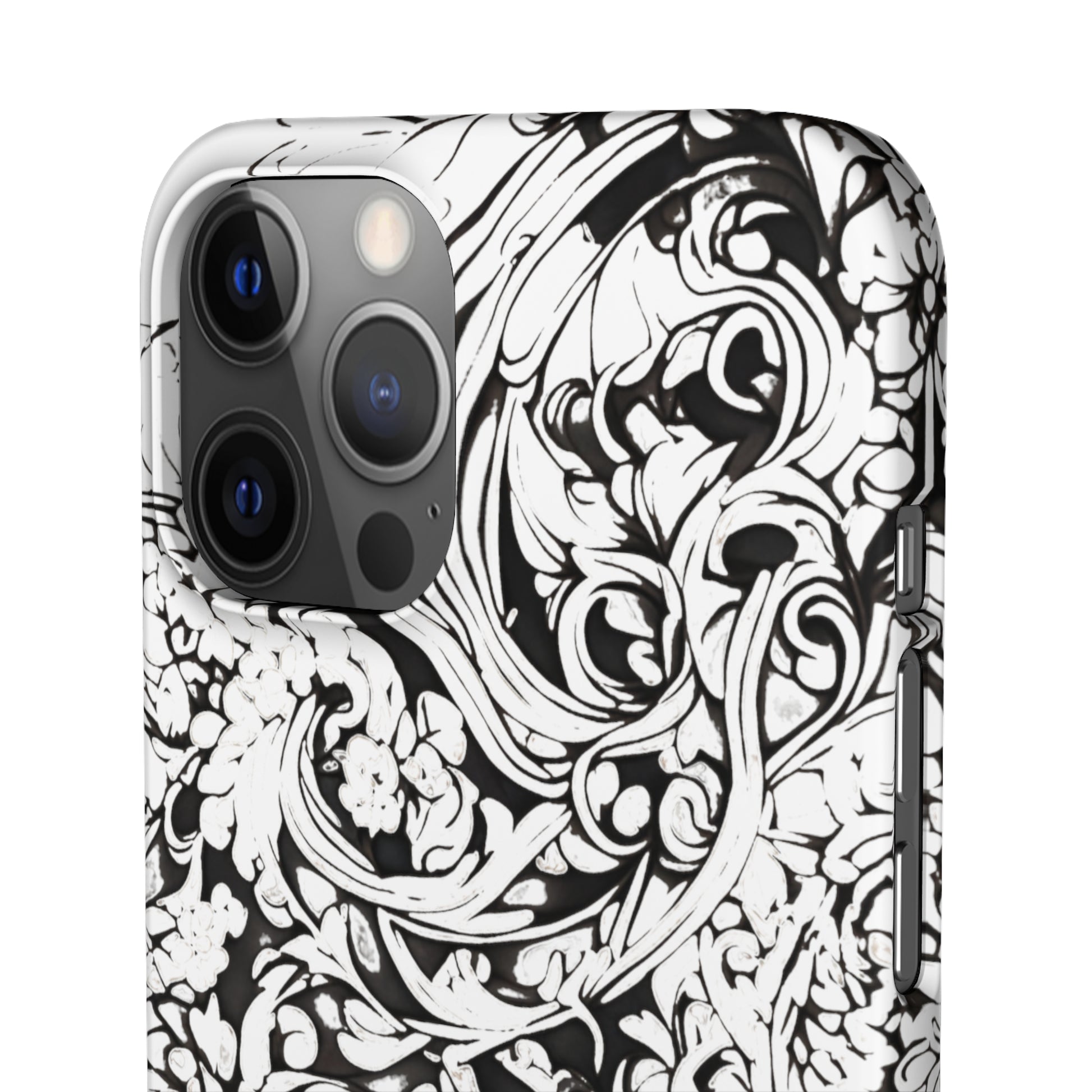 Floral Tattoo Snap Case - Colorwink