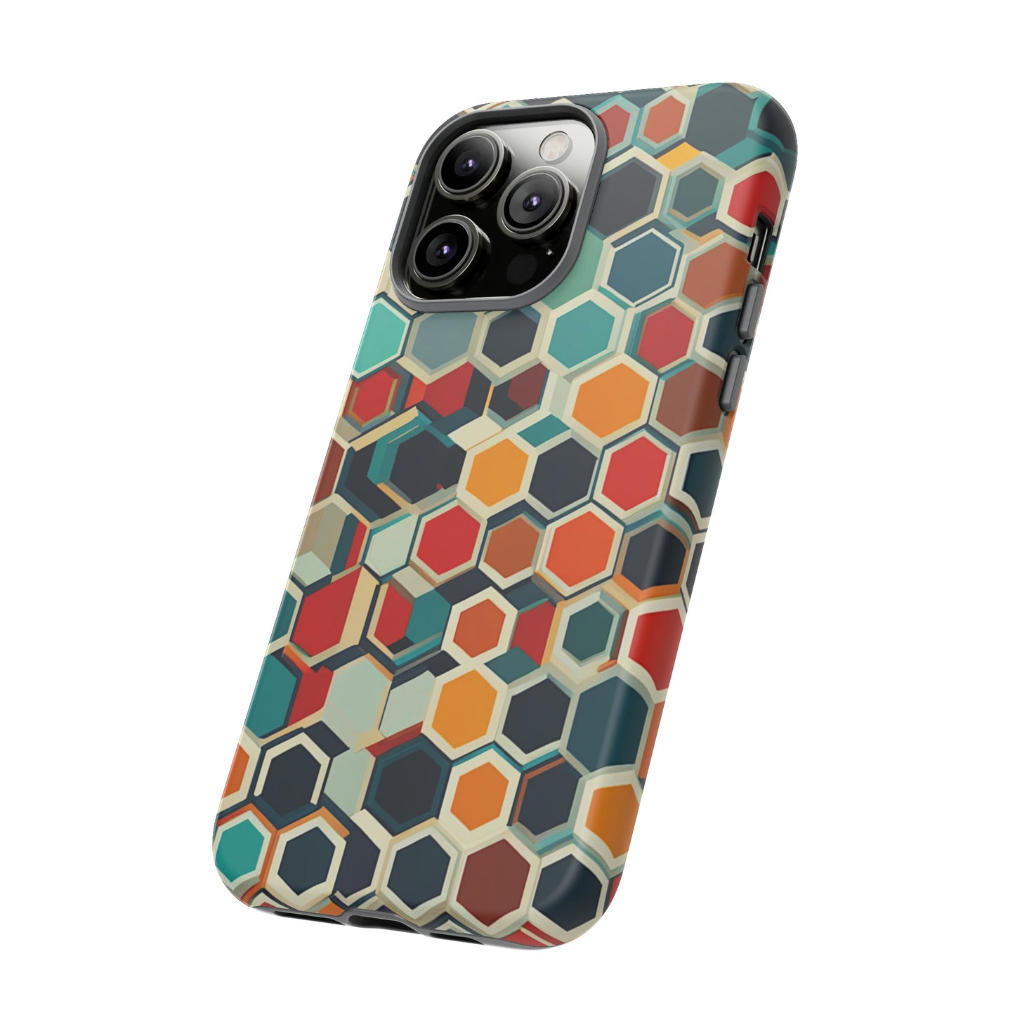 Colorful Honeycomb Tough Case - Colorwink