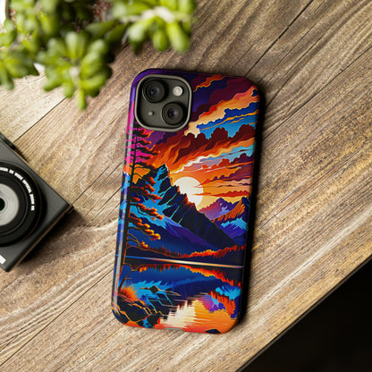 Mountain Sunset Tough Case