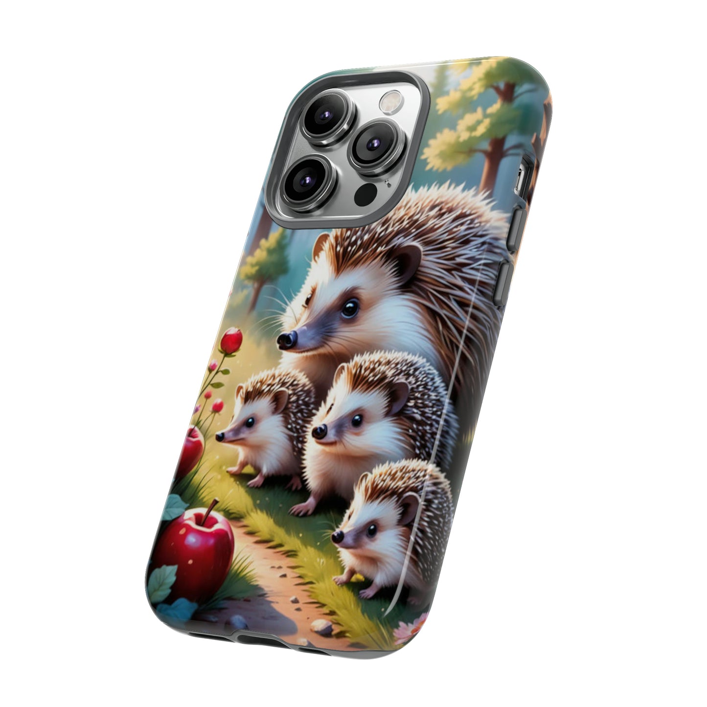 Adorable Hedgehog Family  Tough Case