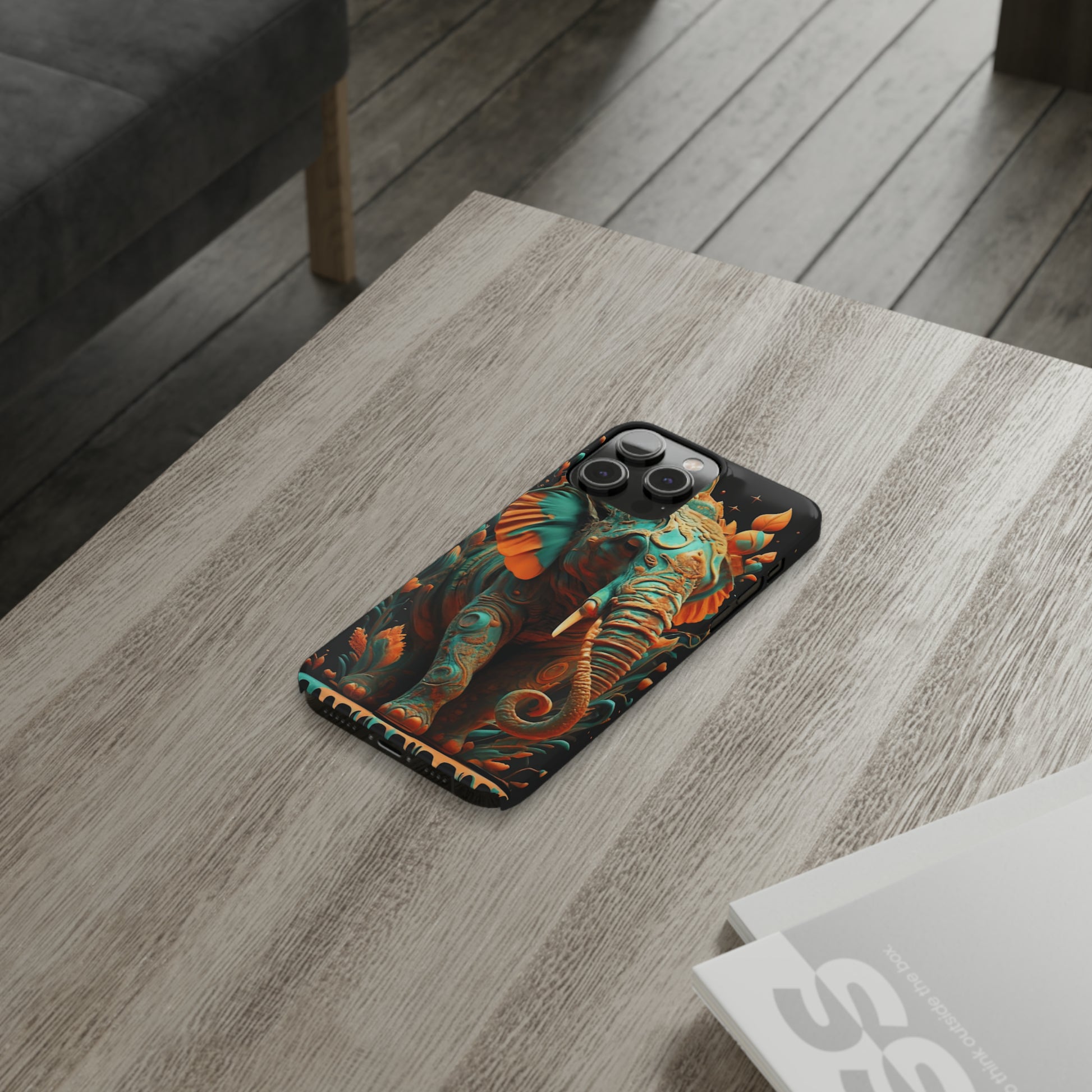 Elephant Slim Phone Case - Colorwink