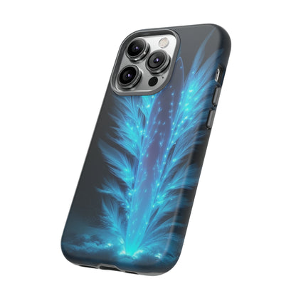 Glowing Blue Light  Tough Case