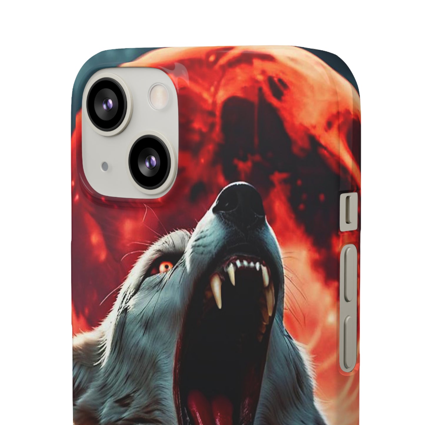 Fierce Wolf Snap Case - Colorwink