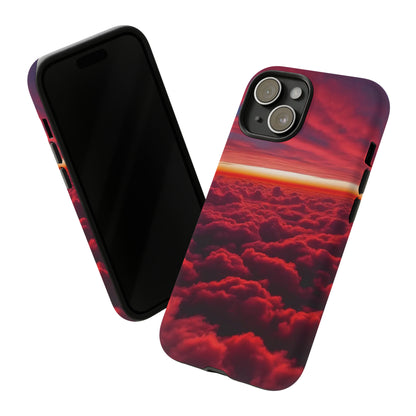 Red Clouds Tough Case