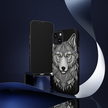 Wolf Pattern Tough Case