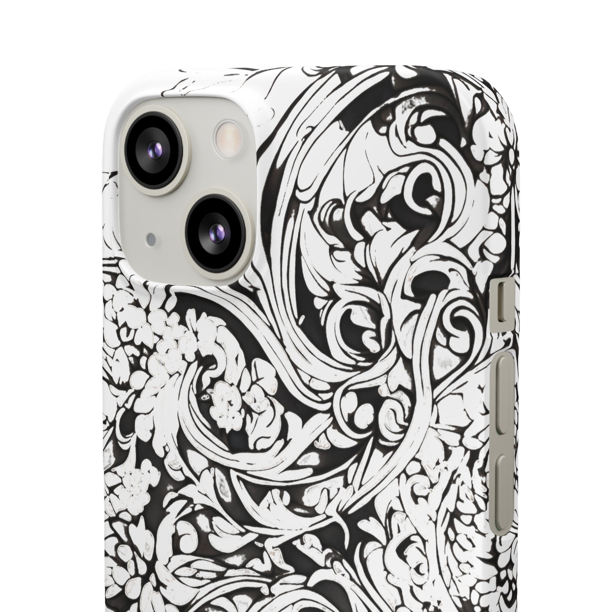 Floral Tattoo Snap Case - Colorwink