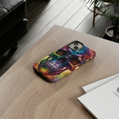 Psychedelic Skull Tough Case